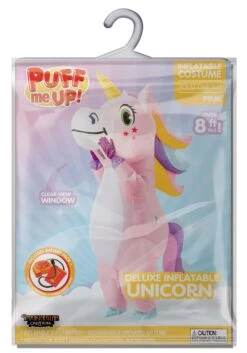 Inflatable Pink Unicorn Costume For Adults 17 Inflatable Pink Unicorn Costume For Adults -Halloween Costumes adult inflatable pink unicorn costume alt 7
