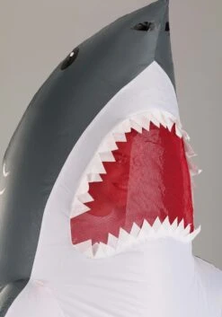 Inflatable Shark Adult Costume -Halloween Costumes adult inflatable shark costume alt 3