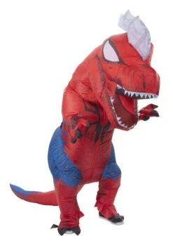 JAZWARES Inflatable Spider-Rex Costume For Adults -Halloween Costumes adult inflatable spider rex costume alt 1