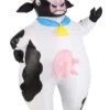 Inflatable Spotted Cow Costume For Adults -Halloween Costumes adult inflatable spotted cow costume