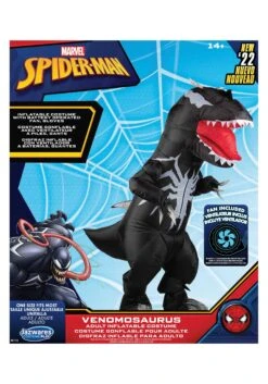 JAZWARES Inflatable Venomosaurus Costume For Adults 11 JAZWARES Inflatable Venomosaurus Costume For Adults -Halloween Costumes adult inflatable venomosaurus costume alt 4