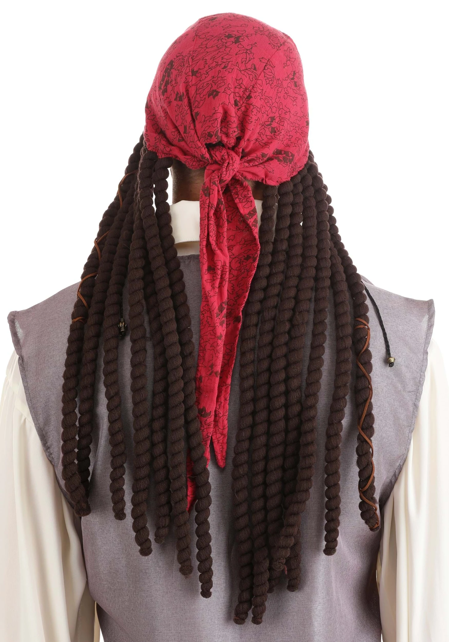 Adult Disney Jack Sparrow Bandana And Dreads Set 6 Adult Disney Jack Sparrow Bandana And Dreads Set - Image 4