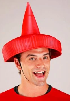 Adult Ketchup Costume -Halloween Costumes adult ketchup costume kit alt 1