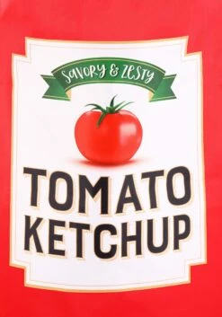 Adult Ketchup Costume -Halloween Costumes adult ketchup costume kit alt 2