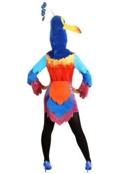 Disney And Pixar Up Kevin Costume Dress For Women -Halloween Costumes adult kevin up costume dress alt 3