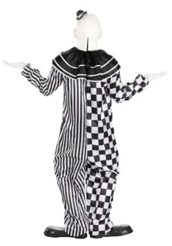 Killer Gothic Clown Costume For Adults -Halloween Costumes adult killer gothic clown costume alt 1