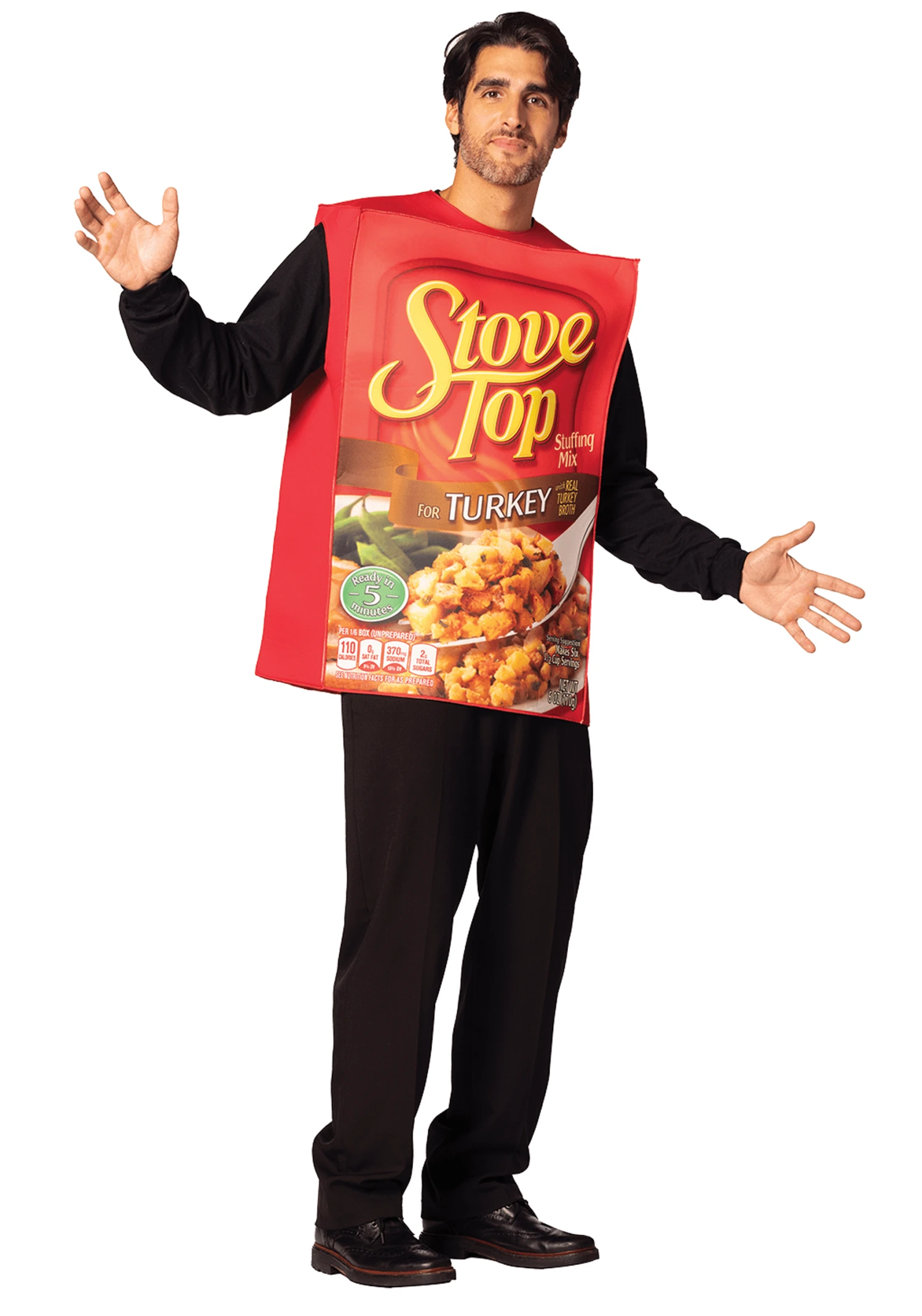 Kraft Stove Top Turkey Stuffing Costume For Adults 3 Kraft Stove Top Turkey Stuffing Costume For Adults