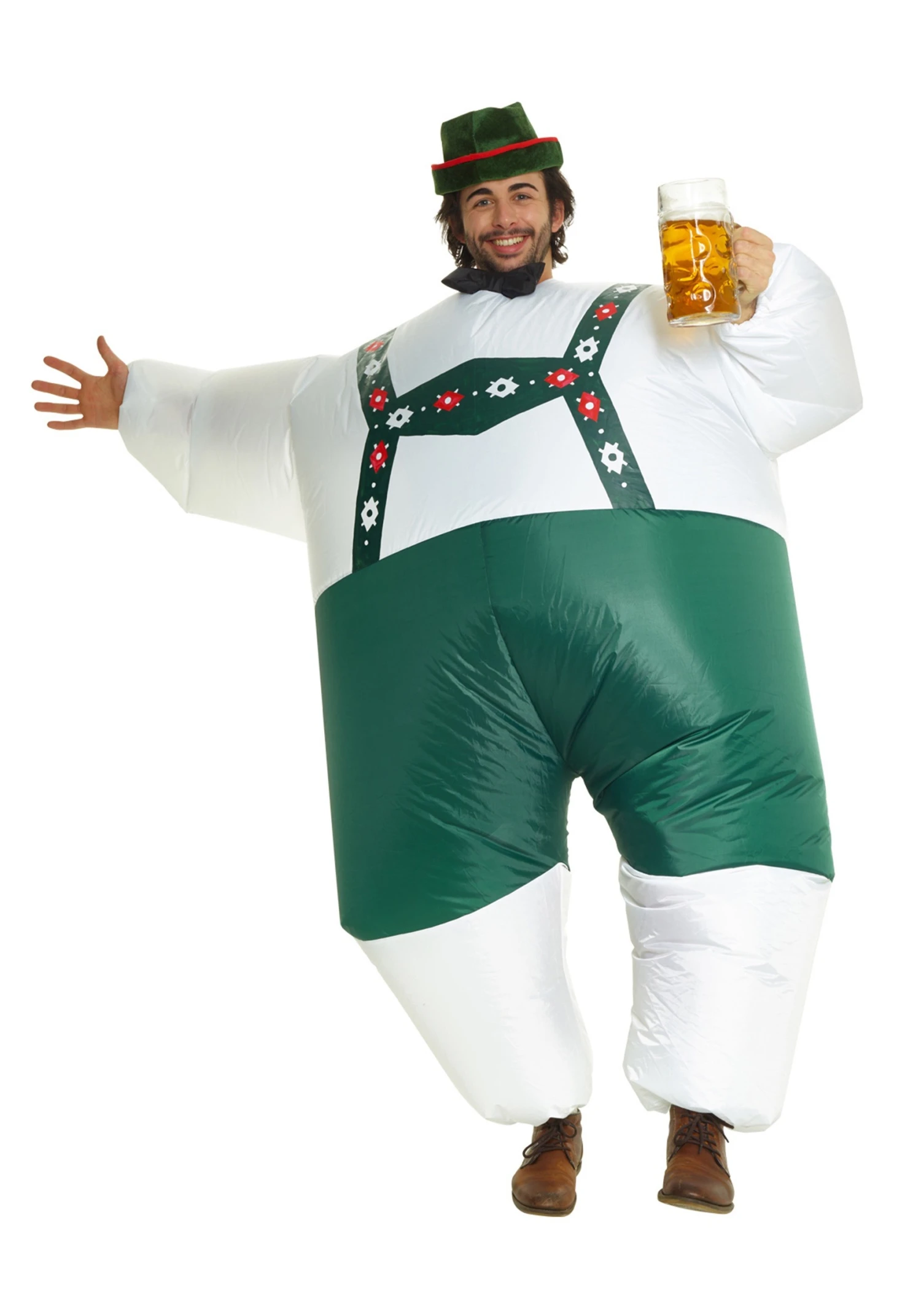 Lederhosen Adult Megamorph Costume 3 Lederhosen Adult Megamorph Costume