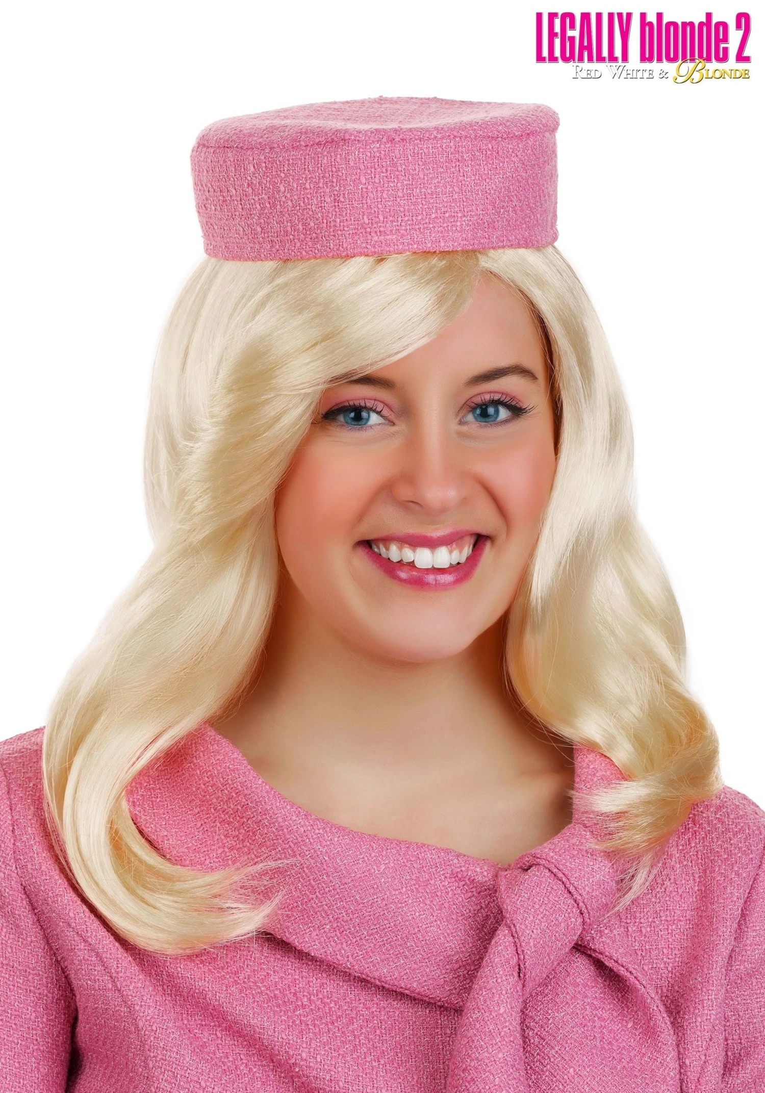 Women's Legally Blonde 2 Elle Woods Costume Wig 3 Women's Legally Blonde 2 Elle Woods Costume Wig