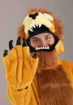 Lion Jawesome Costume For Adults 11 Lion Jawesome Costume For Adults -Halloween Costumes adult lion jawesome costume alt 1
