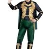 JAZWARES Loki Costume For Men -Halloween Costumes adult loki qualux costume