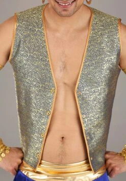Magical Genie Costume For Men -Halloween Costumes adult magical genie costume alt 6