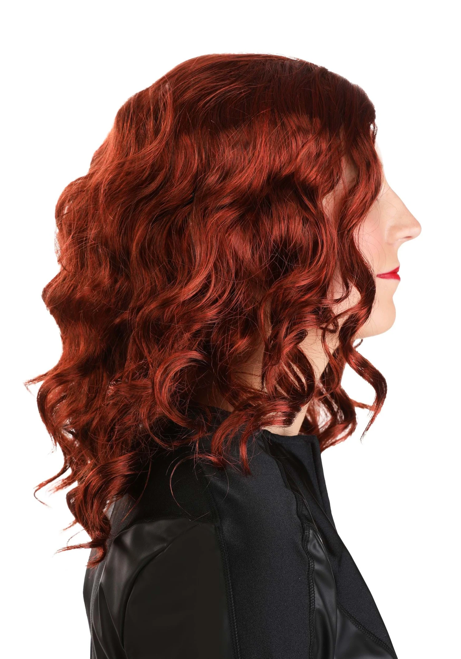JAZWARES Marvel Black Widow Costume Wig For Women 5 JAZWARES Marvel Black Widow Costume Wig For Women - Image 3