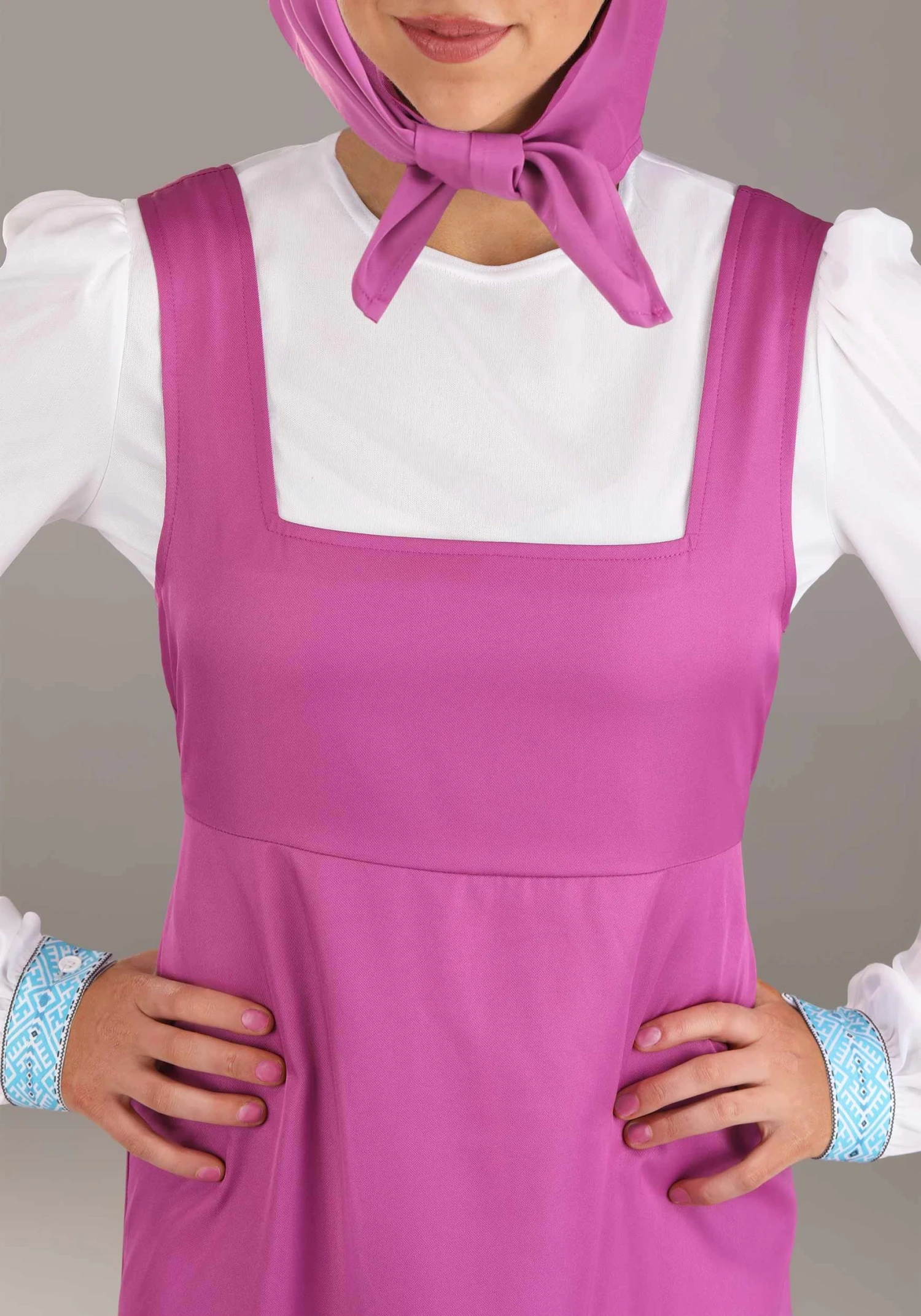 Masha And The Bear Masha Costume For Adults 5 Masha And The Bear Masha Costume For Adults - Image 3