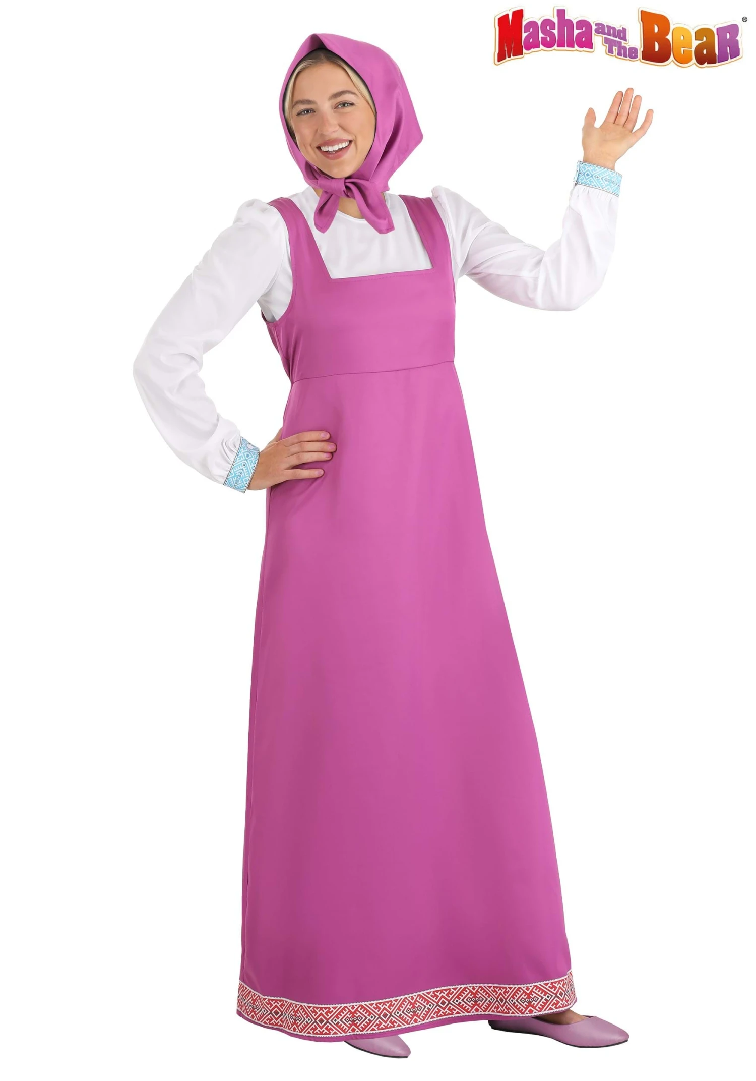 Masha And The Bear Masha Costume For Adults 3 Masha And The Bear Masha Costume For Adults
