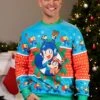 Megaman Christmas Sweater For Adults -Halloween Costumes adult megaman unisex christmas sweater
