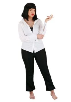 Pulp Fiction Mia Wallace Costume -Halloween Costumes adult mia wallace pulp fiction costume alt 1