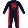 Miles Morales Spider Man Union Suit For Adults -Halloween Costumes adult miles morales union suit