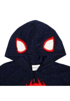 Miles Morales Spider Man Union Suit For Adults -Halloween Costumes adult miles morales union suit alt 1