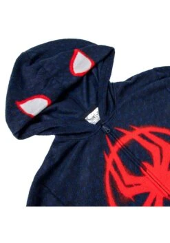 Miles Morales Spider Man Union Suit For Adults -Halloween Costumes adult miles morales union suit alt 2
