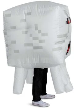 Disguise Adult Minecraft Ghast Inflatable Costume 7 Disguise Adult Minecraft Ghast Inflatable Costume -Halloween Costumes adult minecraft ghast inflatable costume alt 1