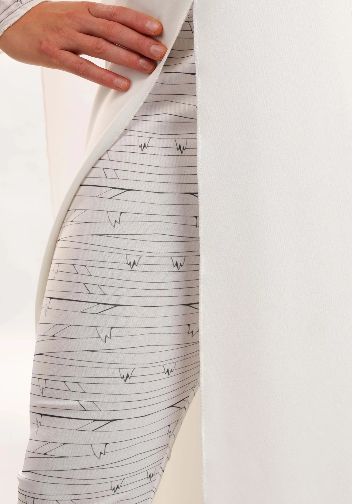 Women's Modern Bride Of Frankenstein Costume Dress 8 Women's Modern Bride Of Frankenstein Costume Dress - Image 6