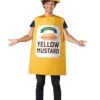Mustard Adult Costume -Halloween Costumes adult mustard costume kit