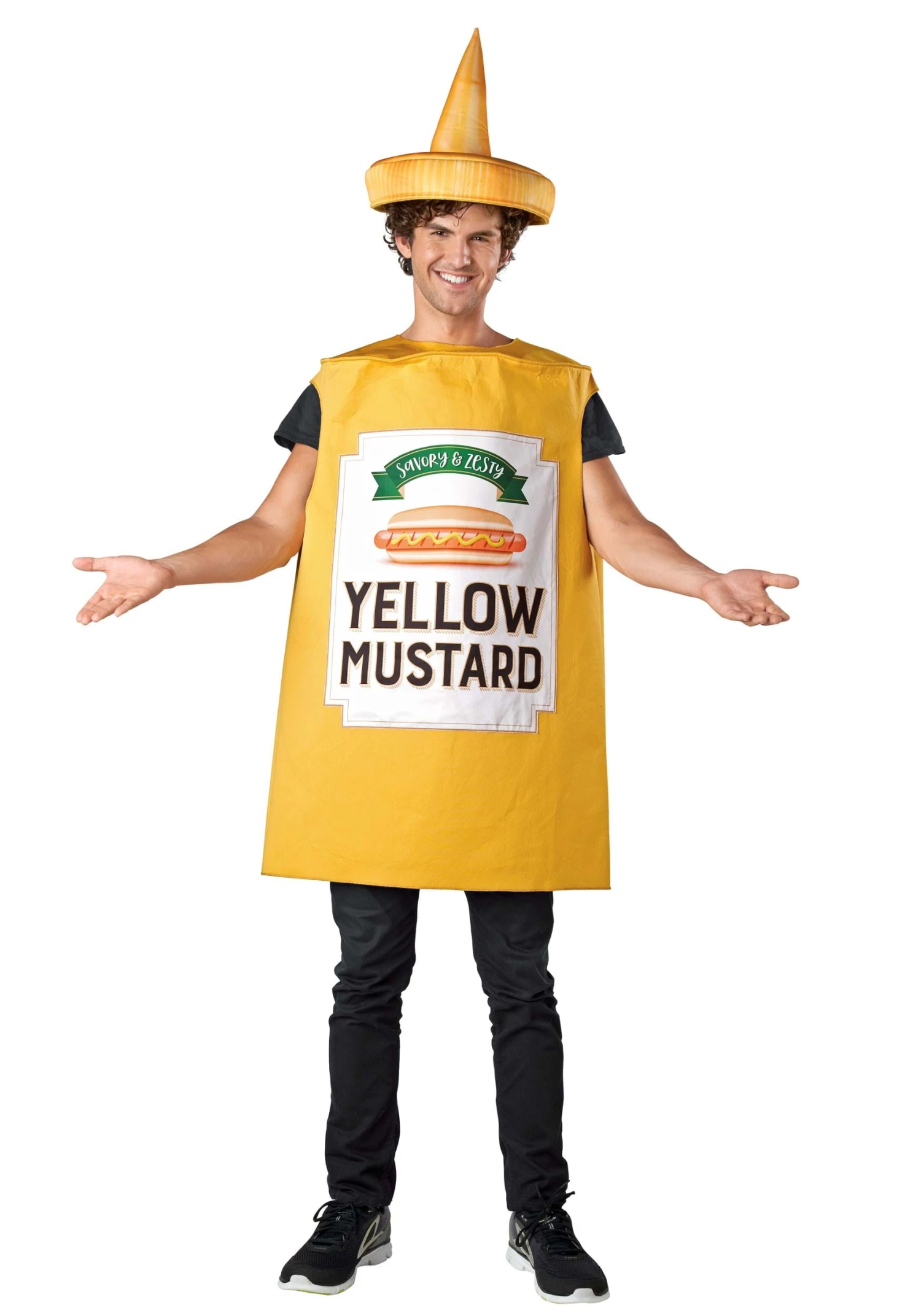 Mustard Adult Costume 3 Mustard Adult Costume