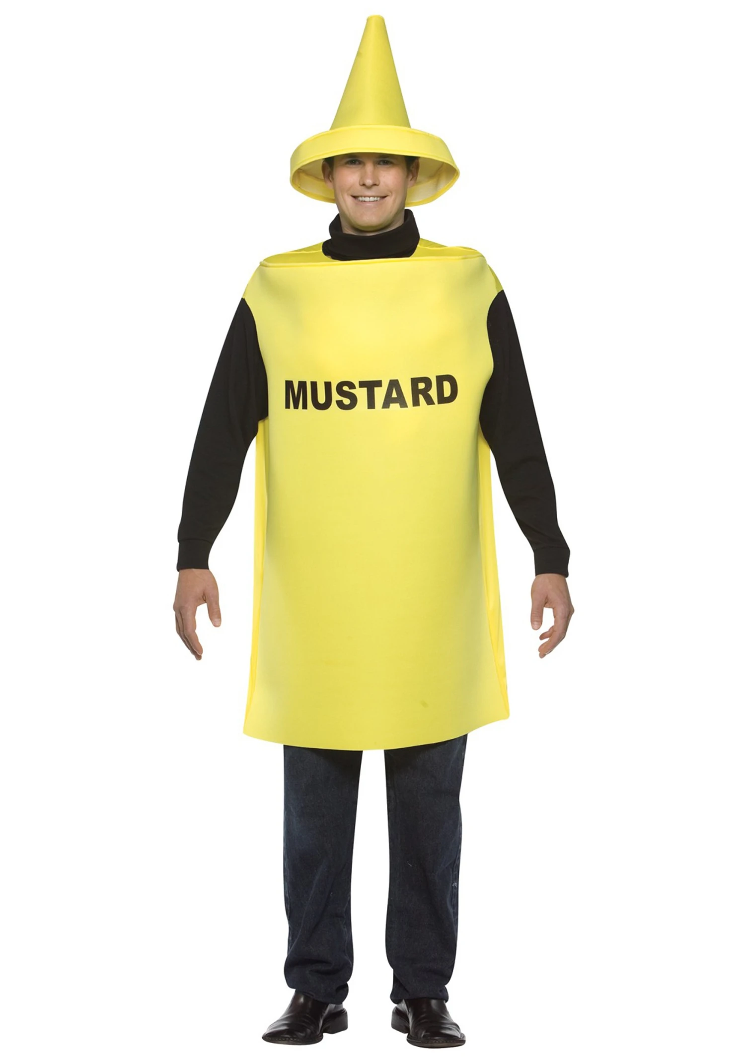 Adult Mustard Costume 3 Adult Mustard Costume