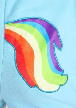 Women's My Little Pony Rainbow Dash Union Suit Costume 13 Women's My Little Pony Rainbow Dash Union Suit Costume -Halloween Costumes adult my little pony rainbow dash union suit alt 5