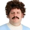 Adult Nacho Libre Wig & Mustache