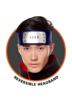 Naruto Shippuden Akatsuki Costume For Adults -Halloween Costumes adult nartuto shippuden akatsuki costume alt 2