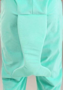 Narwhal Onesie Costume For Adults -Halloween Costumes adult narwhal onesie costume alt 2