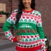 Adult National Lampoon's Christmas Vacation Sweater 1 Adult National Lampoon's Christmas Vacation Sweater -Halloween Costumes adult national lampoons christmas vacation sweater