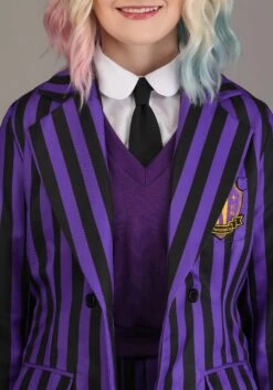 Nevermore Academy Enid Sinclair Wednesday Women's Costume -Halloween Costumes adult nevermore academy enid sinclair wednesday alt 5