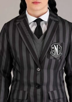 Nevermore Academy Wednesday Women's Costume 15 Nevermore Academy Wednesday Women's Costume -Halloween Costumes adult nevermore academy wednesday costume alt 5