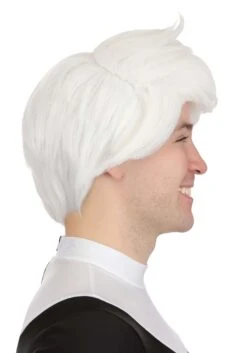 Men's Nickelodeon Danny Phantom Costume Wig 10 Men's Nickelodeon Danny Phantom Costume Wig -Halloween Costumes adult nickelodeon danny phantom costume wig alt 4