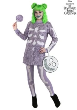 Disney Nightmare Before Christmas Barrel Costume Dress For Women -Halloween Costumes adult nightmare before christmas barrel costume dr alt 12