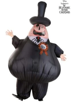 Adult Disney Nightmare Before Christmas Mayor Inflatable Costume -Halloween Costumes adult nightmare before christmas mayor inflatable alt 7
