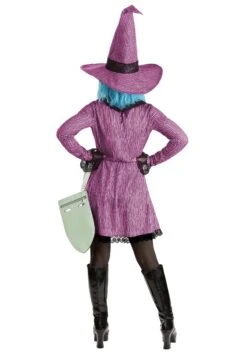 Nightmare Before Christmas Shock Costume Dress For Women -Halloween Costumes adult nightmare before christmas shock costume dre alt 13