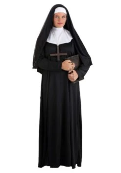 Traditional Nun Costume For Women 8 Traditional Nun Costume For Women -Halloween Costumes adult nun costume alt 1