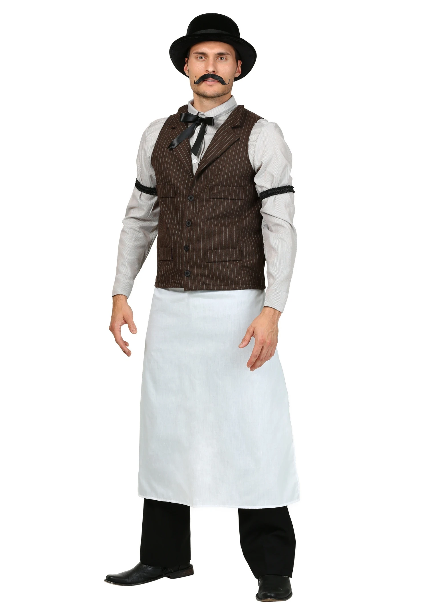 Adult Old West Bartender Costume 3 Adult Old West Bartender Costume