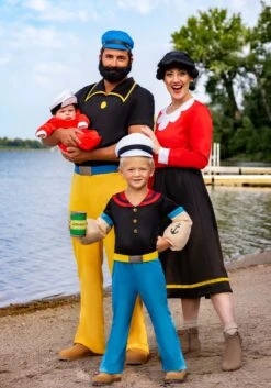 Olive Oyl Costume For Women 12 Olive Oyl Costume For Women -Halloween Costumes adult olive oyl costume alt 1