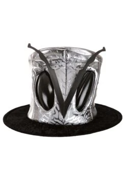 Silver Ovo Top Hat For Adults 13 Silver Ovo Top Hat For Adults -Halloween Costumes adult ovo top hat alt 3