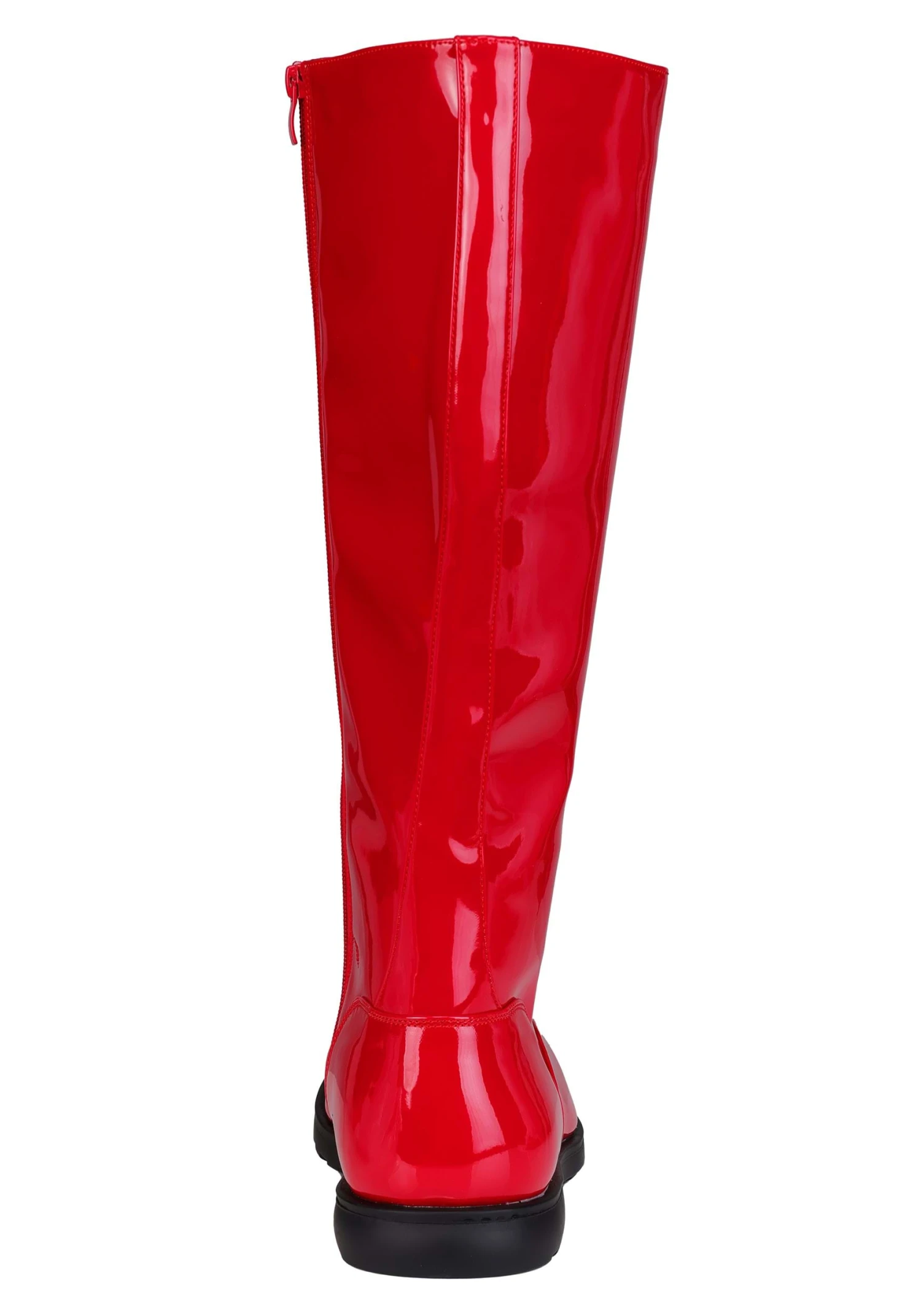 Patent Red Wrestling Adult Costume Boots 6 Patent Red Wrestling Adult Costume Boots - Image 4