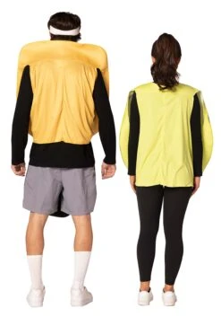 Pickleball Paddle & Ball Couples Costume For Adults -Halloween Costumes adult pickleball paddle ball couples costume alt 1