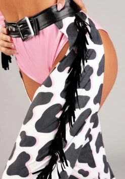 Pink Cowgirl Women's Costume -Halloween Costumes adult pink cowgirl costume alt 4