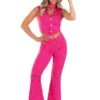 Pink Retro Cowgirl Women's Costume 1 Pink Retro Cowgirl Women's Costume -Halloween Costumes adult pink retro cowgirl costume