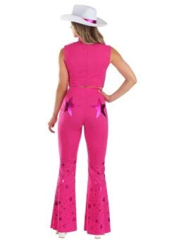 Pink Retro Cowgirl Women's Costume -Halloween Costumes adult pink retro cowgirl costume alt 1