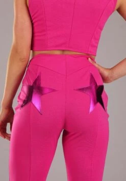 Pink Retro Cowgirl Women's Costume -Halloween Costumes adult pink retro cowgirl costume alt 4